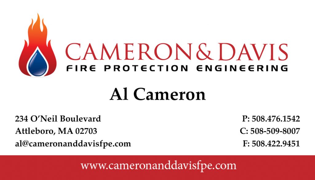 business card al cameron